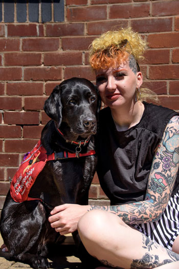 Paige and Bear Paige and Bear